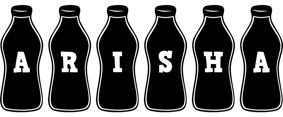 Arisha bottle logo