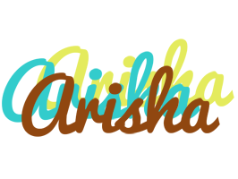 Arisha cupcake logo