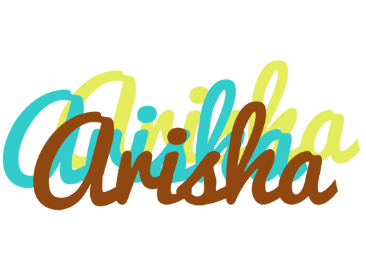 Arisha cupcake logo