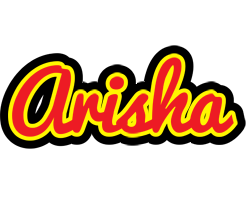 Arisha fireman logo