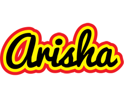 Arisha flaming logo