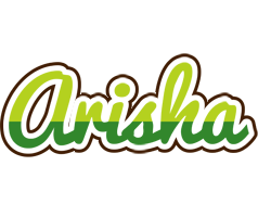 Arisha golfing logo