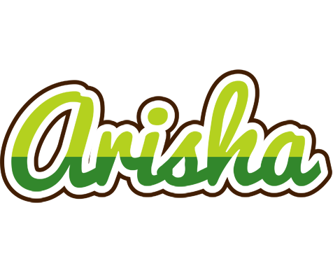 Arisha golfing logo