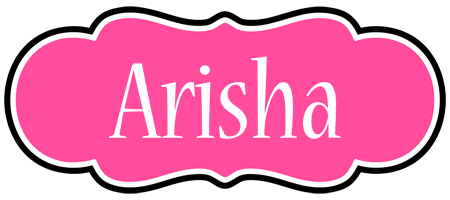 Arisha invitation logo