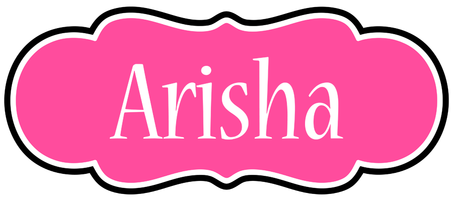 Arisha invitation logo