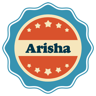 Arisha labels logo