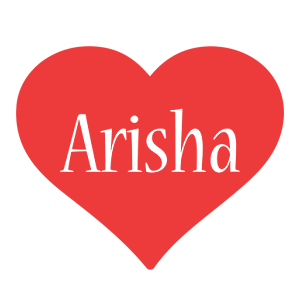 Arisha love logo