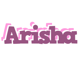 Arisha relaxing logo