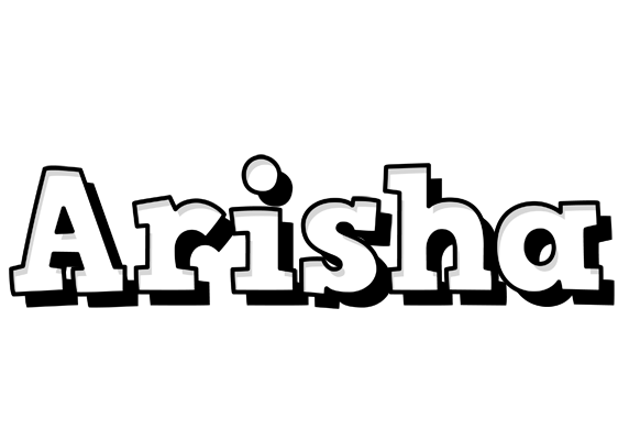 Arisha snowing logo