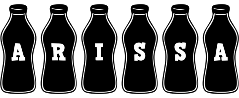 Arissa bottle logo