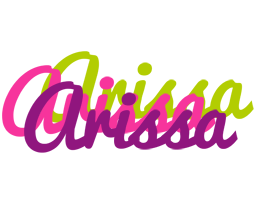 Arissa flowers logo