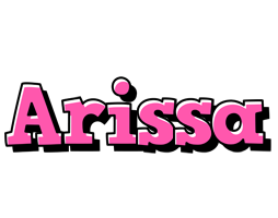 Arissa girlish logo