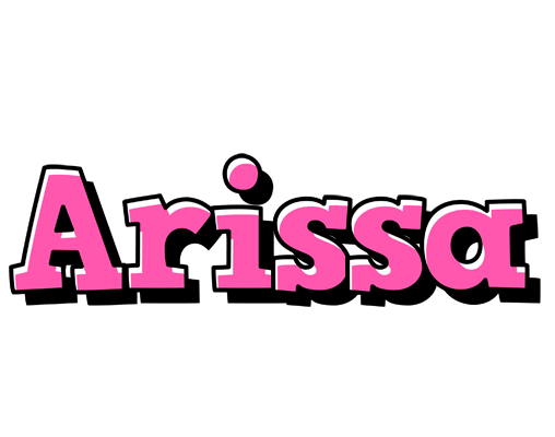 Arissa girlish logo