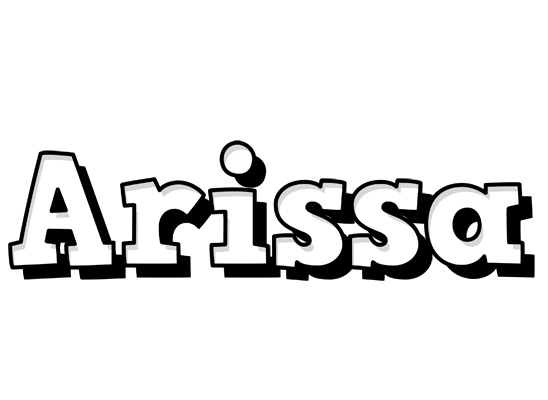 Arissa snowing logo