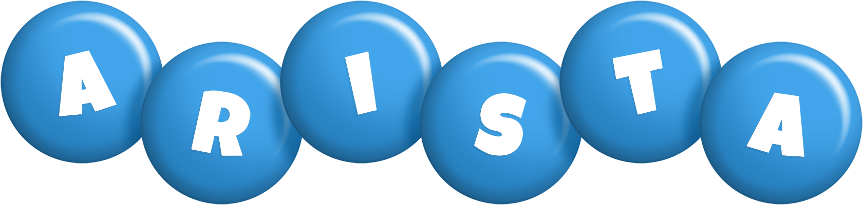 Arista candy-blue logo
