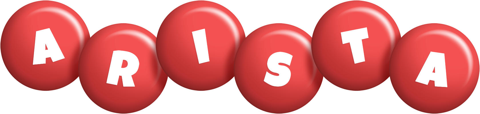 Arista candy-red logo