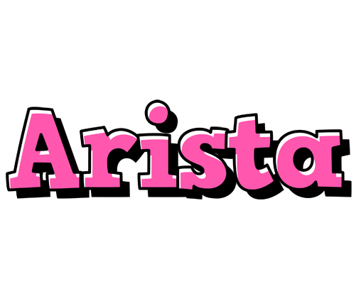 Arista girlish logo