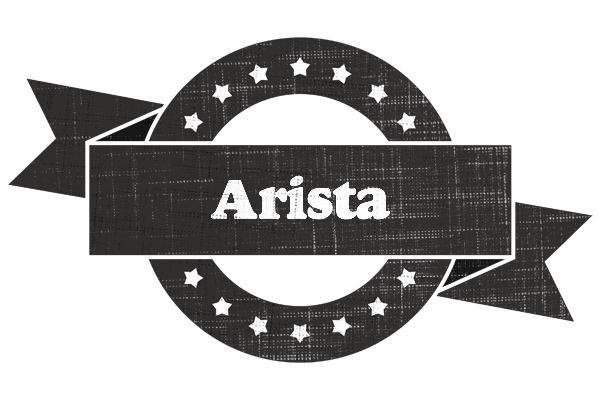 Arista grunge logo