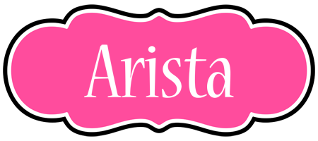 Arista invitation logo