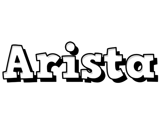 Arista snowing logo