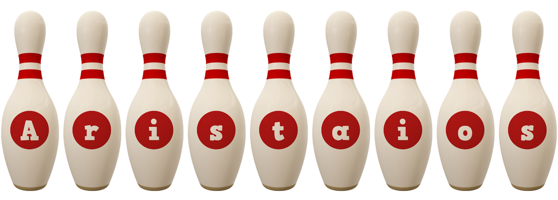 Aristaios bowling-pin logo
