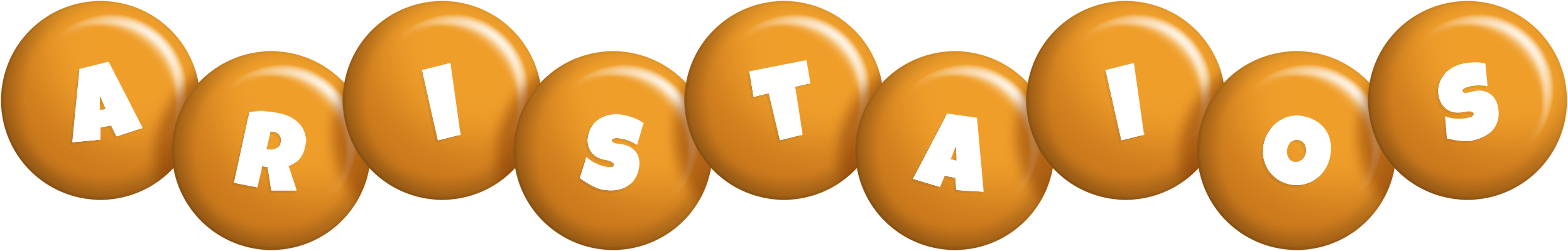Aristaios candy-orange logo