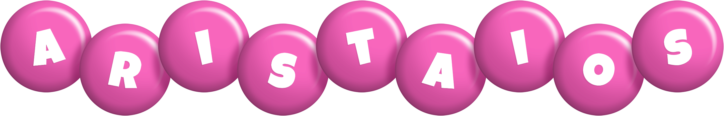Aristaios candy-pink logo