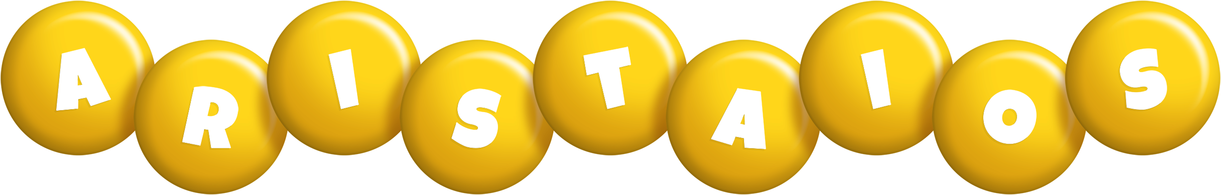 Aristaios candy-yellow logo