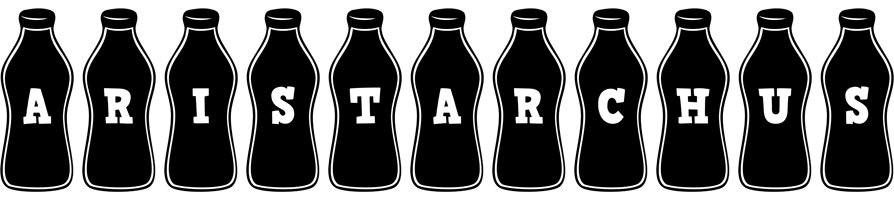 Aristarchus bottle logo