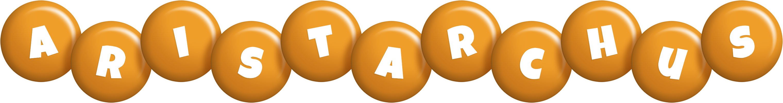 Aristarchus candy-orange logo