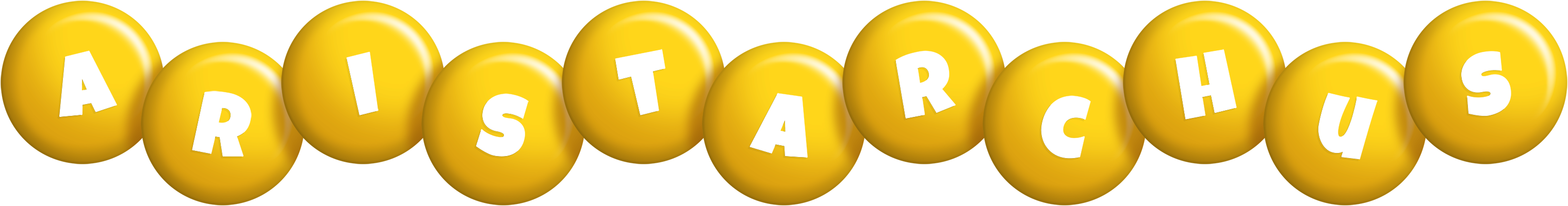 Aristarchus candy-yellow logo