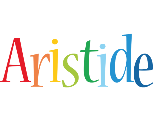 Aristide birthday logo