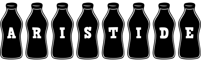 Aristide bottle logo