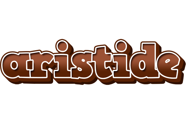 Aristide brownie logo