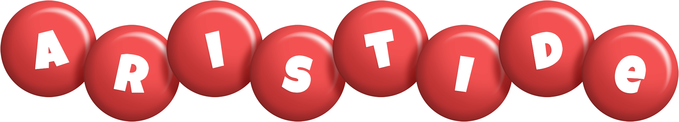 Aristide candy-red logo