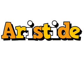 Aristide cartoon logo