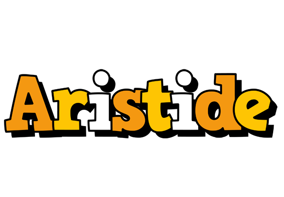 Aristide cartoon logo