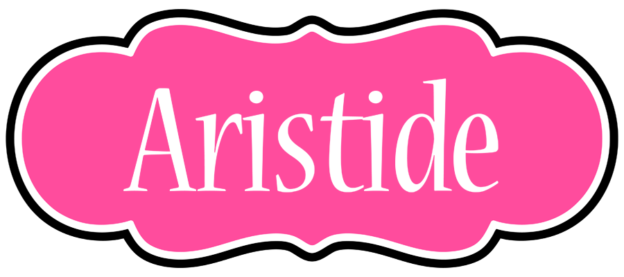 Aristide invitation logo