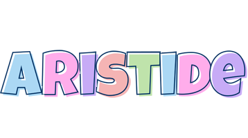 Aristide pastel logo