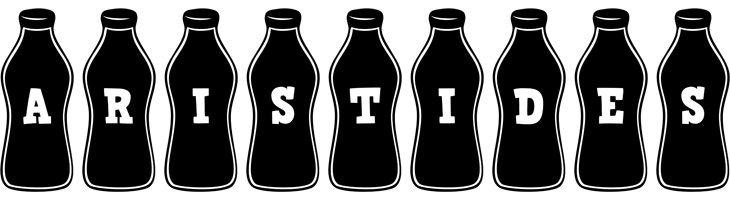 Aristides bottle logo