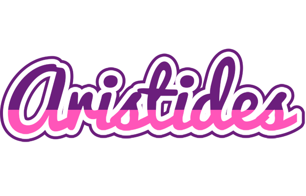 Aristides cheerful logo