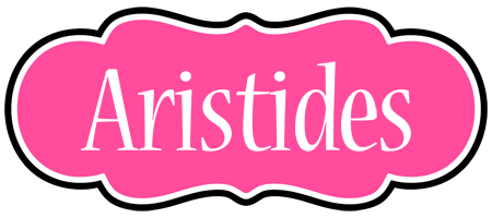 Aristides invitation logo