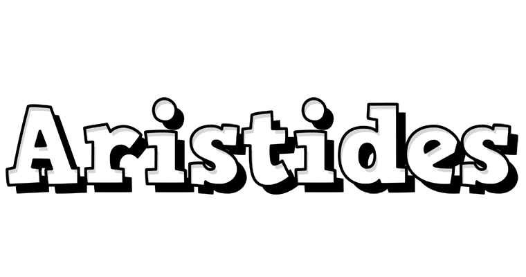 Aristides snowing logo