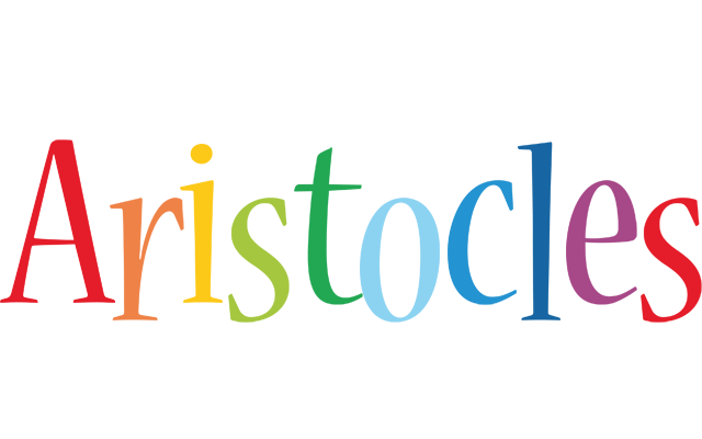 Aristocles birthday logo