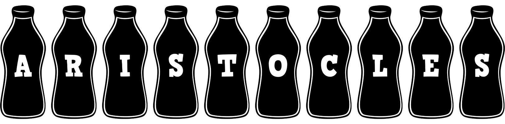 Aristocles bottle logo