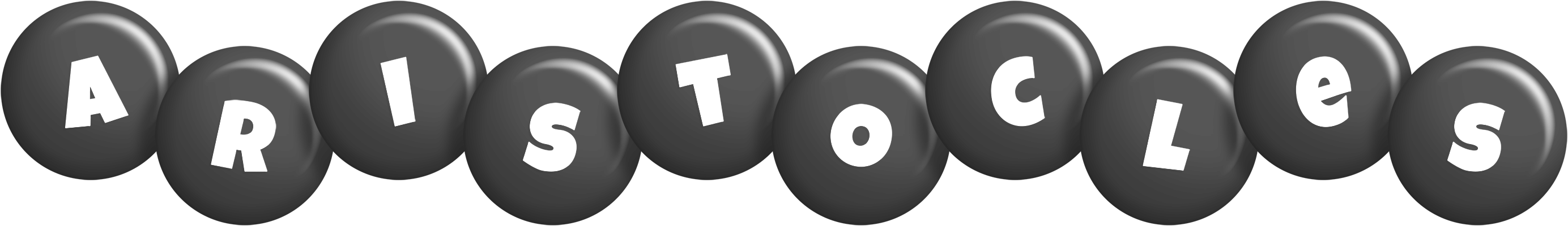 Aristocles candy-black logo