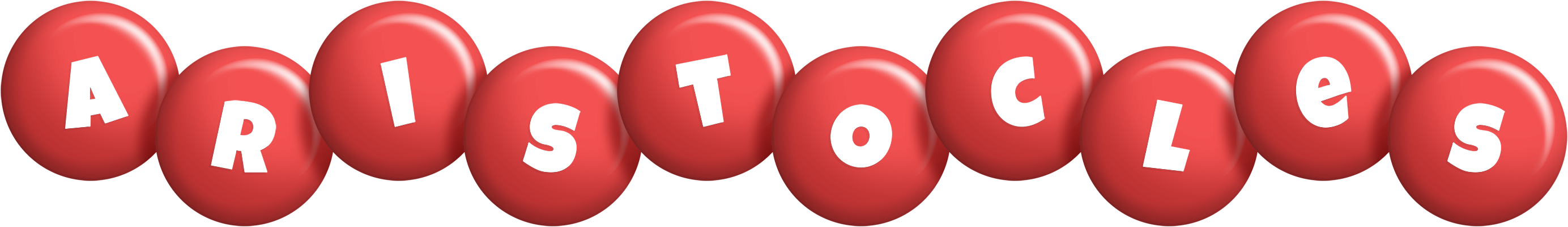 Aristocles candy-red logo