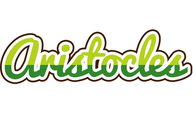 Aristocles golfing logo
