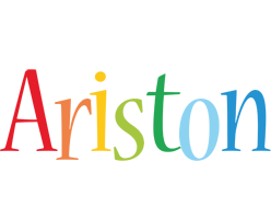 Ariston birthday logo