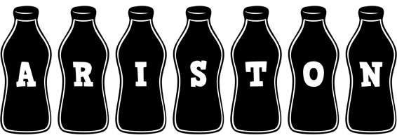 Ariston bottle logo